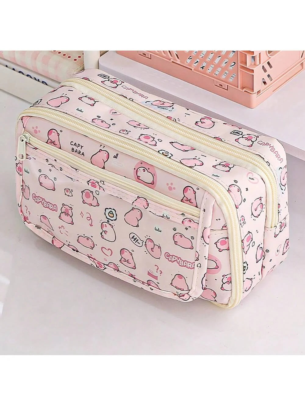 Bview Art Stylish & Large Capacity Pencil Case for School - Cute New Design Pouch Organizer for Boys Girls Teens