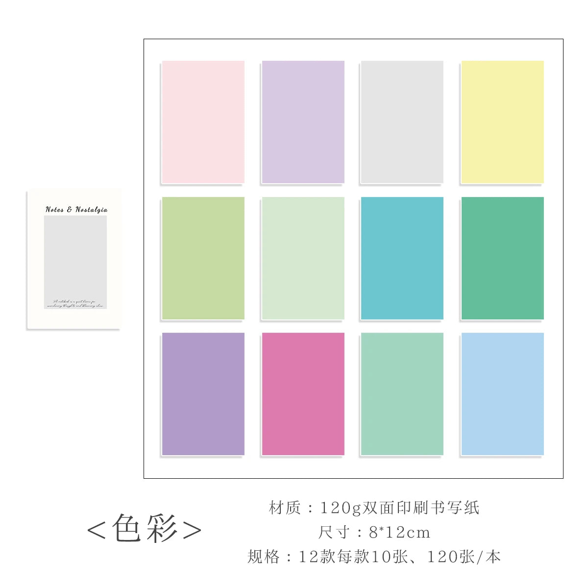 A7 Refill Pages Memo Pad Double Sided Scrapbook Paper Grid Blank Planner Inserts for Journaling Minimalist Collage Craft Supplie