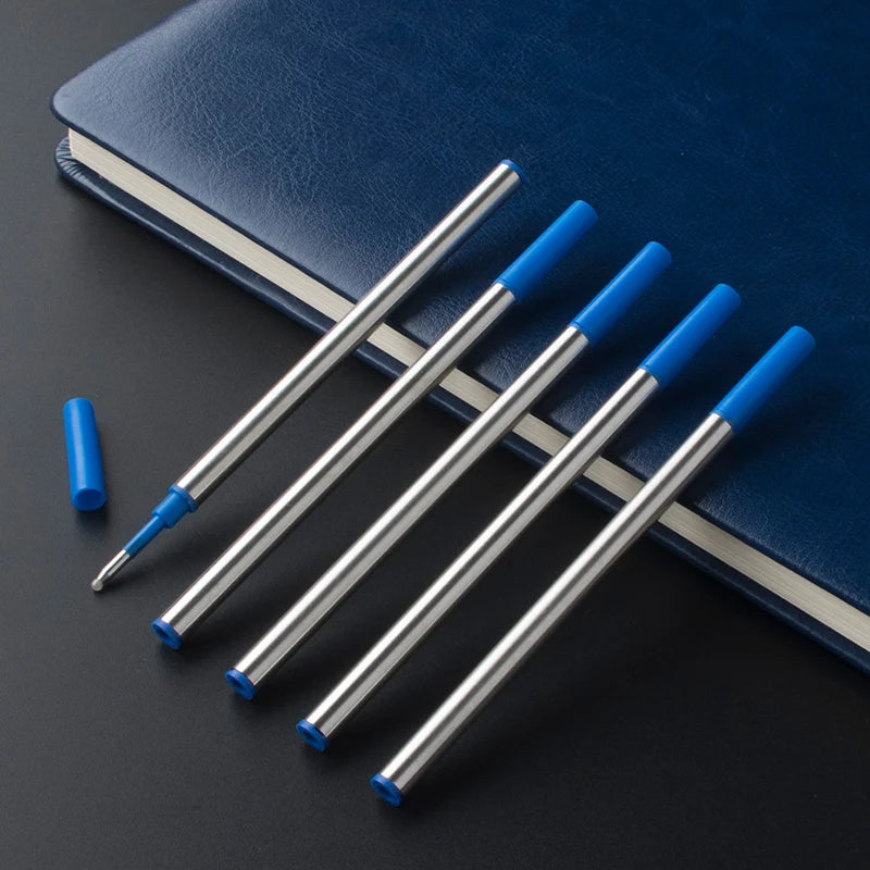 Jinhao high quality 5pcs Black Universal Ink Refill Roller ball Pen New