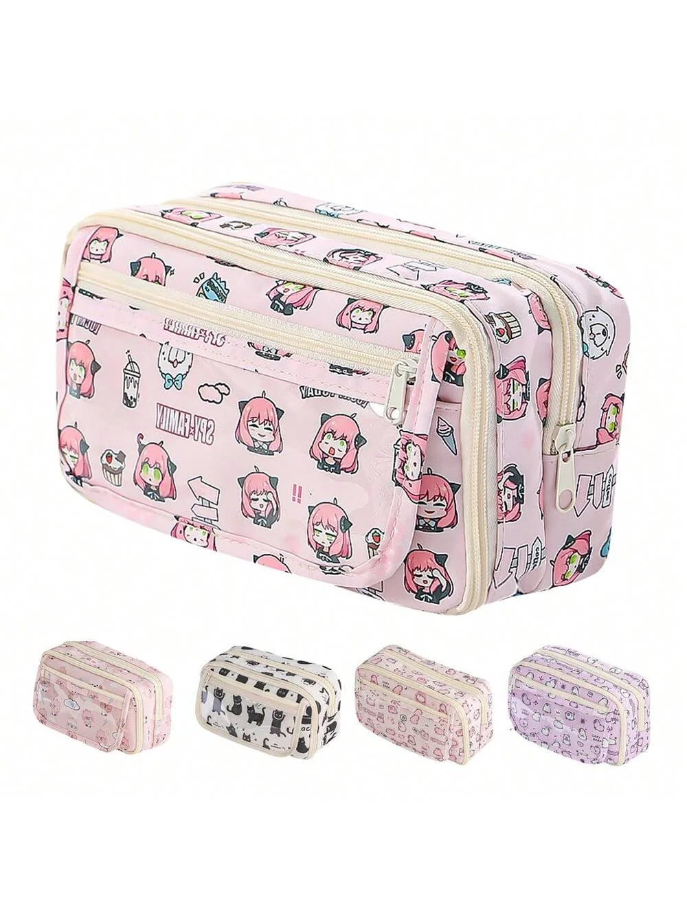 Bview Art Stylish & Large Capacity Pencil Case for School - Cute New Design Pouch Organizer for Boys Girls Teens