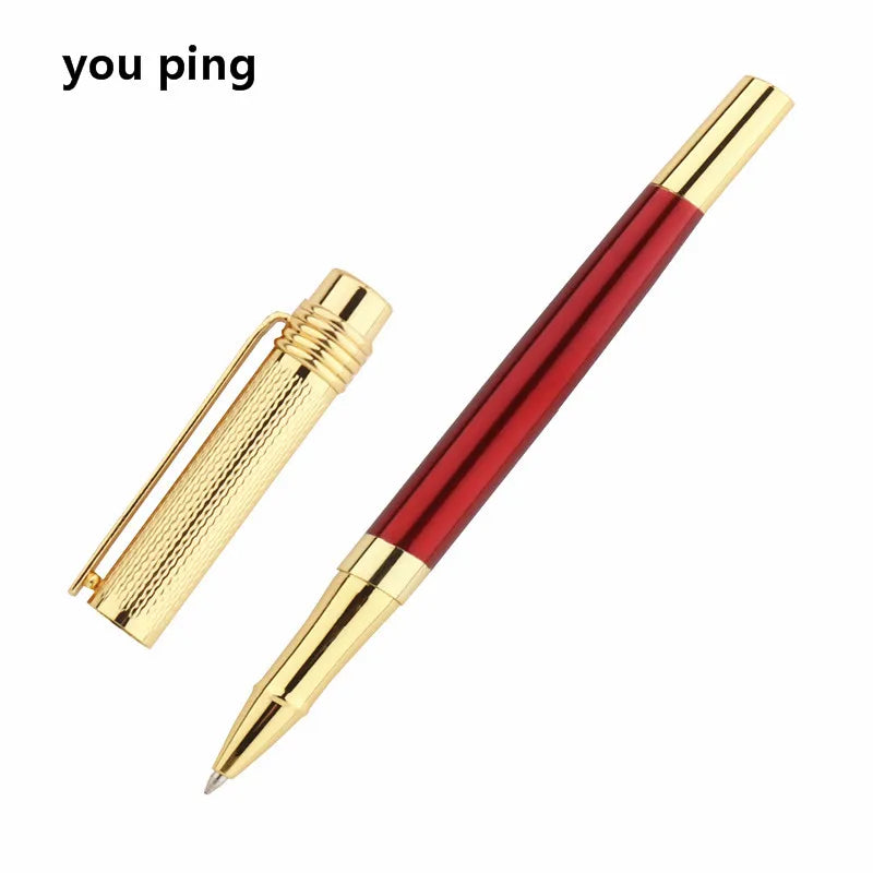 Luxury Quality 856 Golden Business Office Rollerball Pen New School Student Stationery Supplies